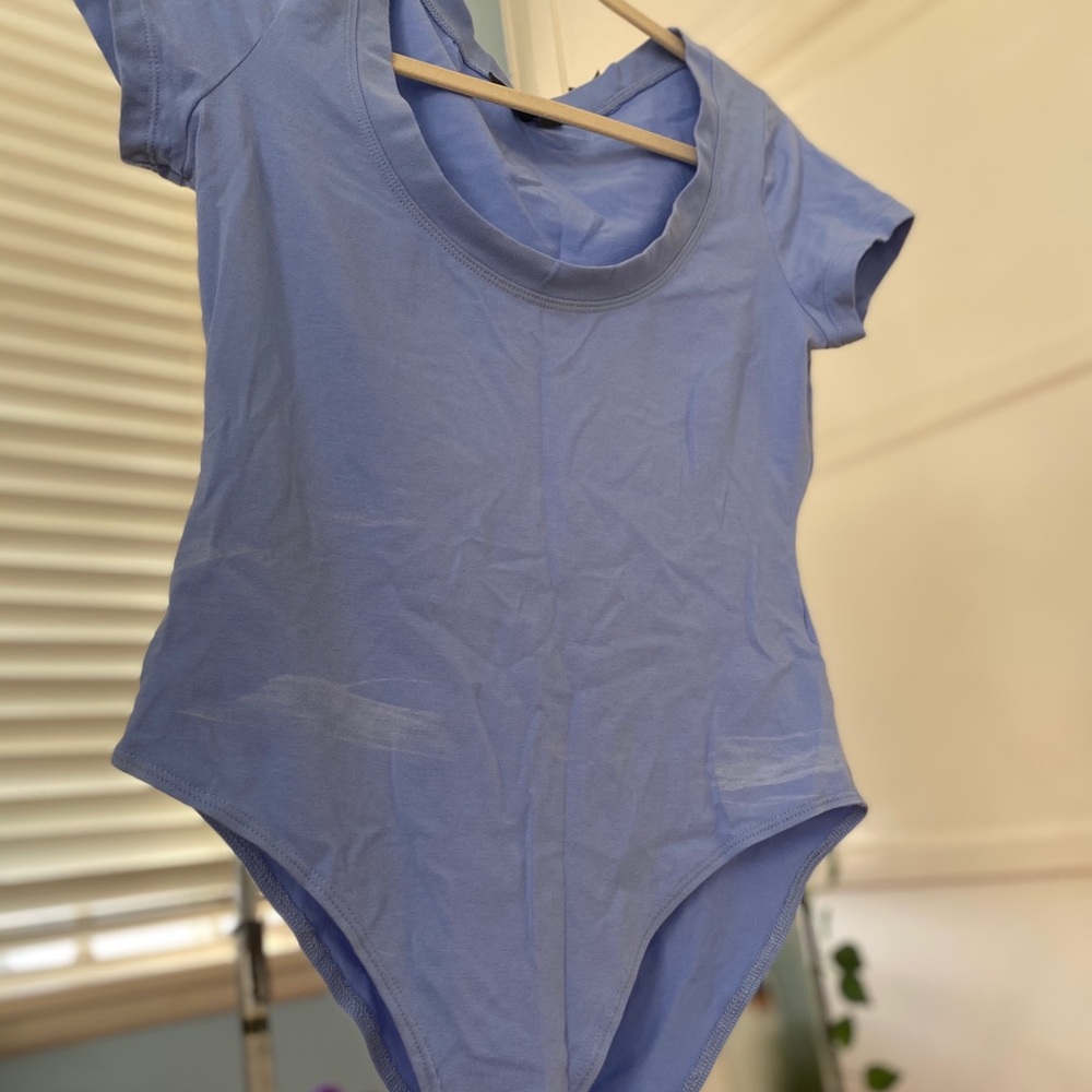 Forever 21 baby blue body suit